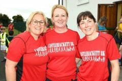 Catherina Diskin, Claremorris, Kathleen Kennedy, Sligo and Mary Teresa Cooney, Tuam at the Castlehackett 8k.