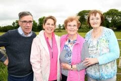 Aidan and Aoife Neilan, Cahermorris, Freda Costello, Cluid and Margie Naughton, Manusflynn at the Castlehackett 8k.